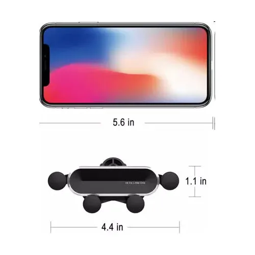 Smart AC Vent Mobile Holder | Easy To Use And Install