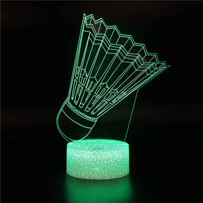 Sports Ball Children Memorial Gift 3D Night Light