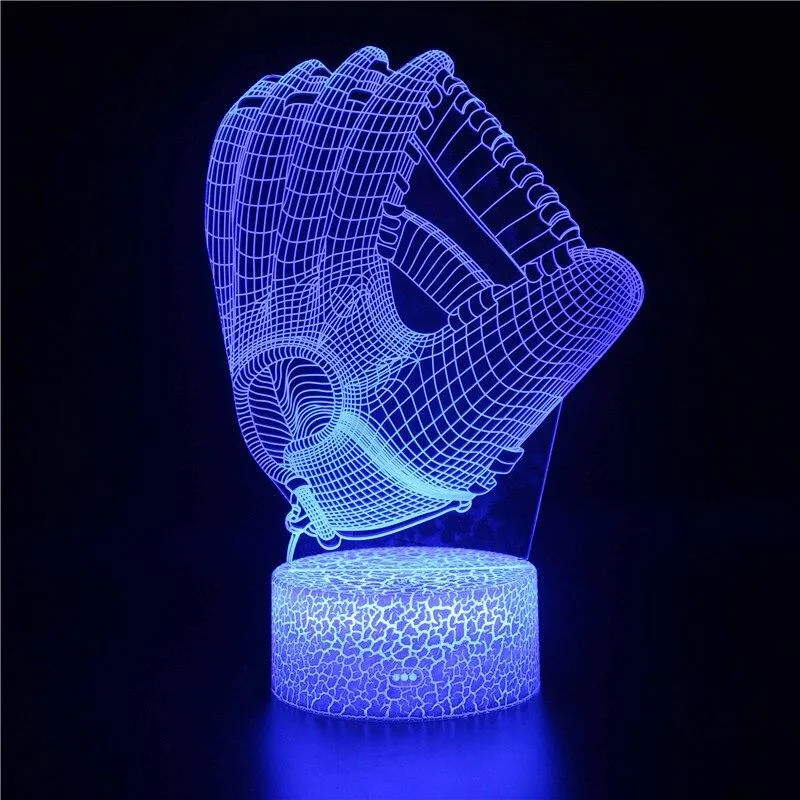 Sports Ball Children Memorial Gift 3D Night Light