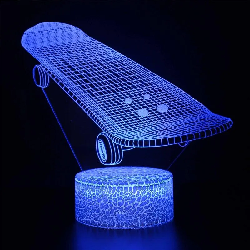 Sports Ball Children Memorial Gift 3D Night Light