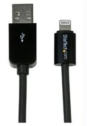 Startech 1m (3ft) Black Apple 8-pin Lightning Connector To Usb Cable For Iphone - Ipod -