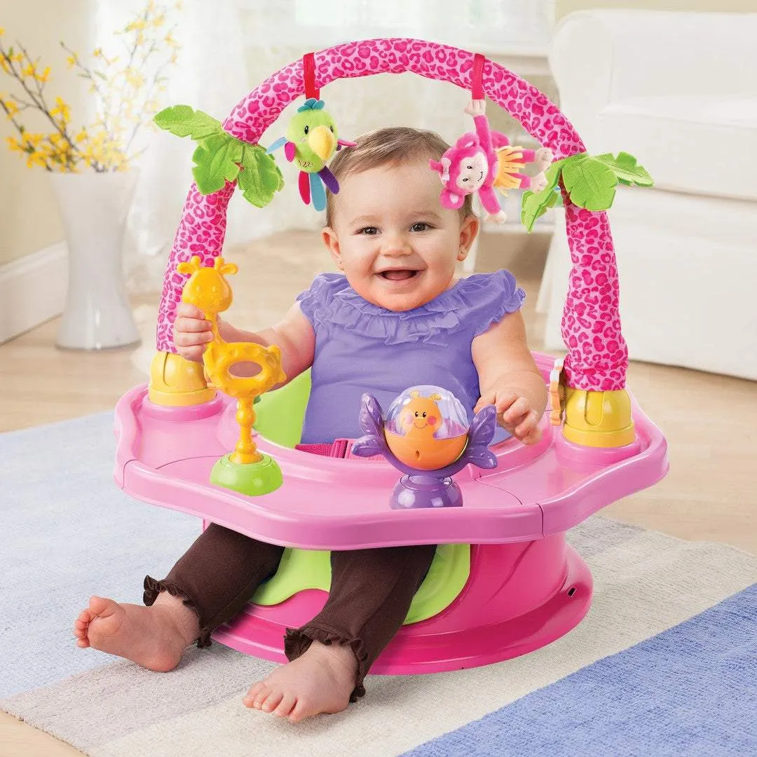 Summer Infant 3-Stage Deluxe Super Seat Booster -6months To 36 months(Island Giggles) Open Box