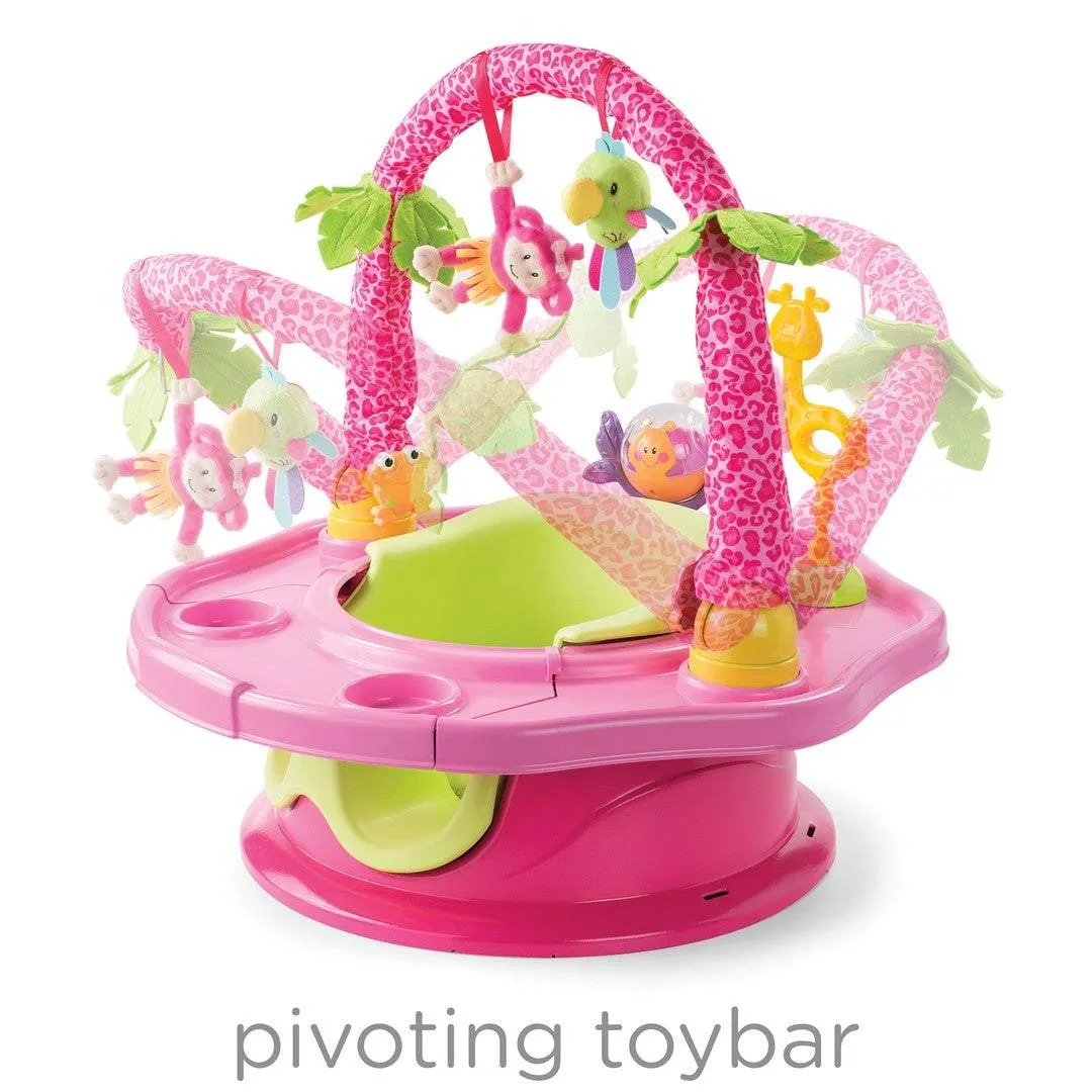 Summer Infant 3-Stage Deluxe Super Seat Booster -6months To 36 months(Island Giggles) Open Box