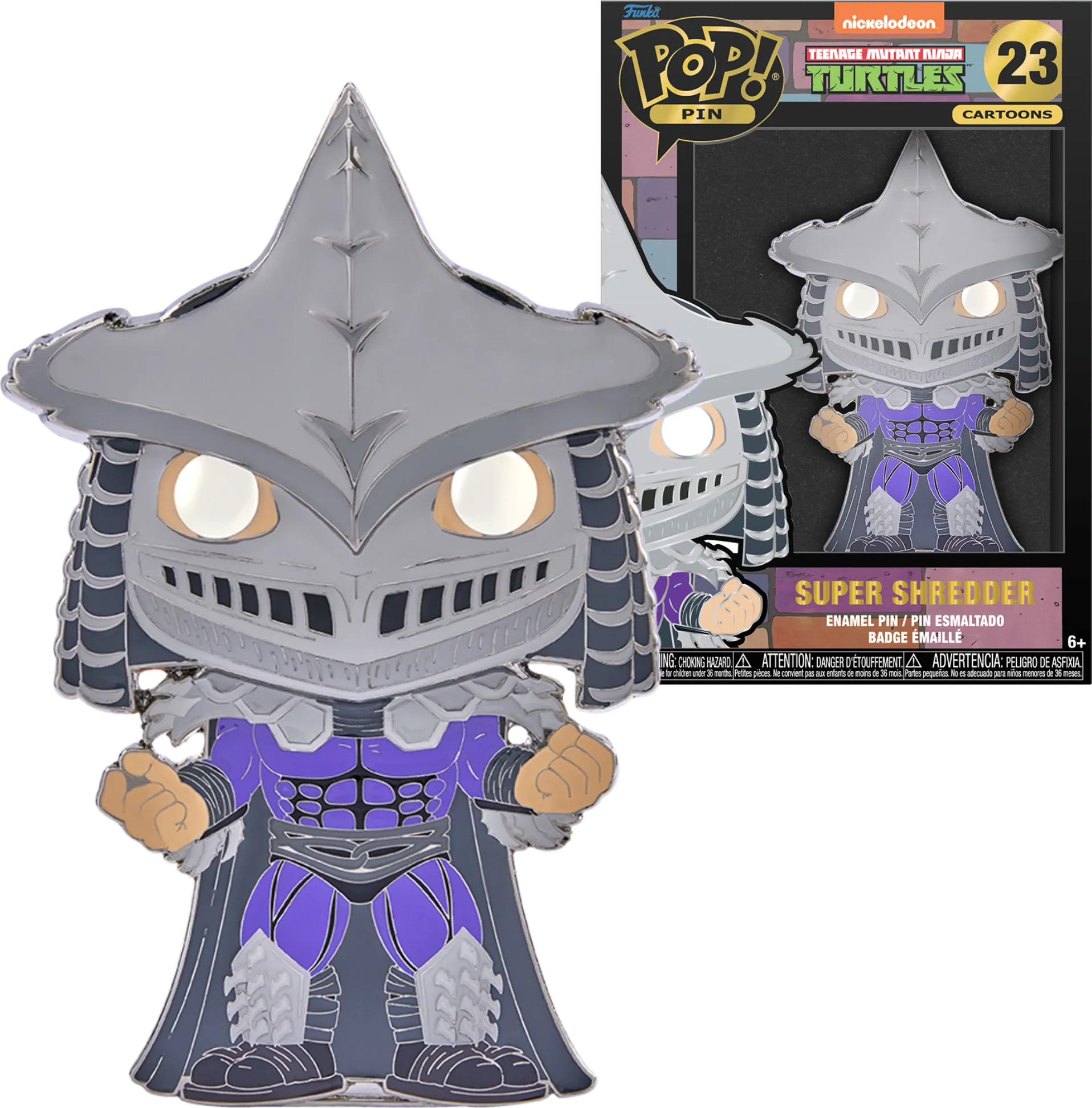 Super Sherdder Teenage Mutant Ninja Turtles Funko Pop! Pin