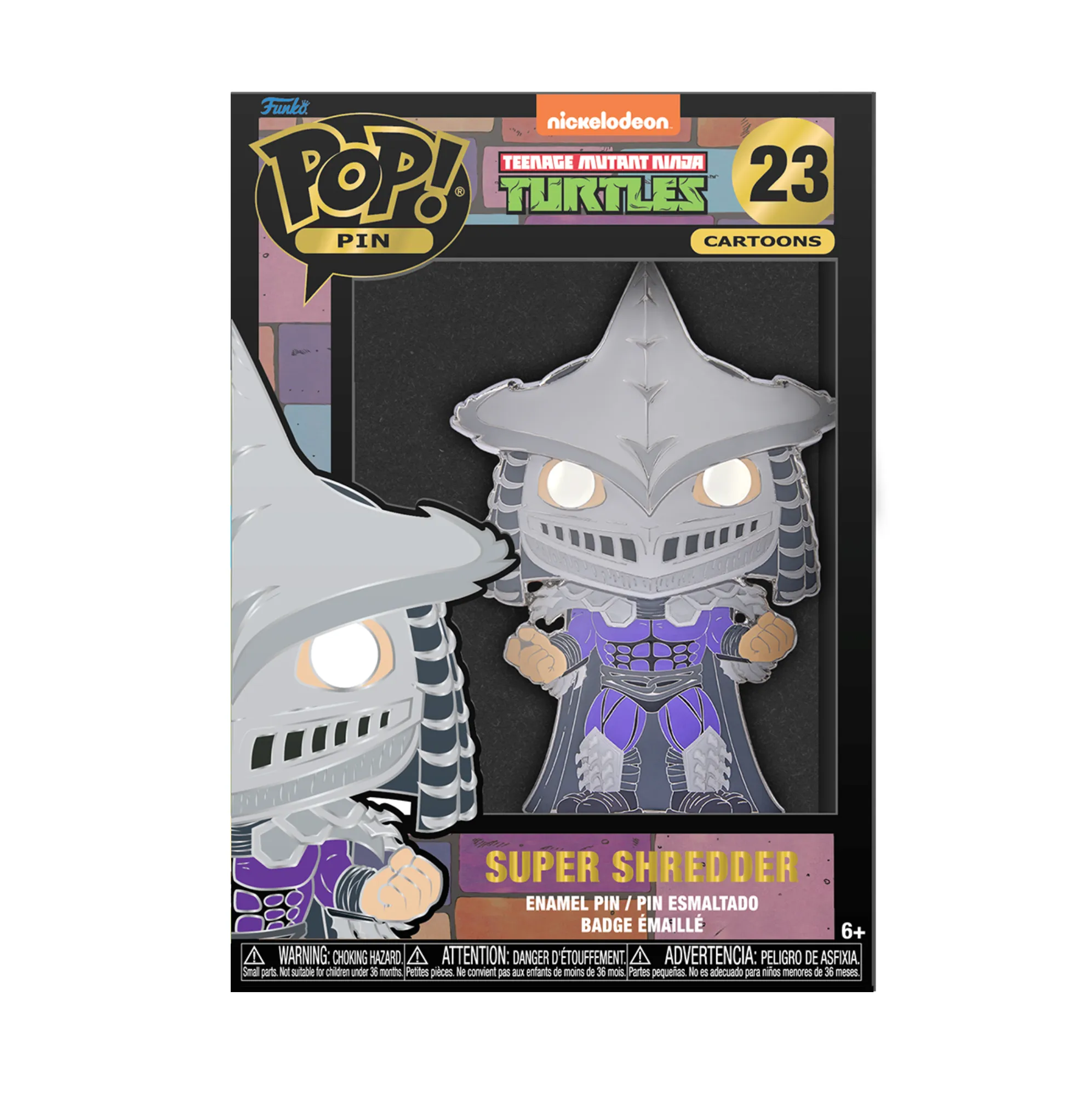 Super Sherdder Teenage Mutant Ninja Turtles Funko Pop! Pin