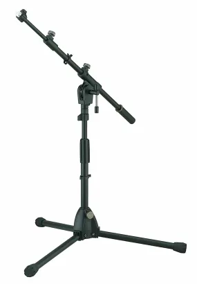 Tama Iron Works Tour MS456LBK Low-Profile Telescoping Boom Mic Stand Tripod Base