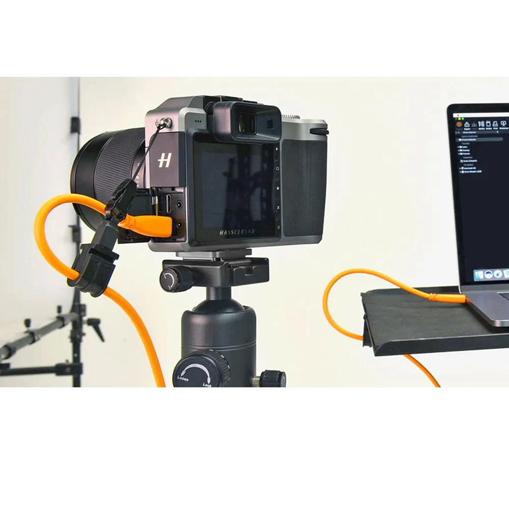 Tether Tools TetherPro USB-C to USB-C 4.6m Hi-Vis Orange