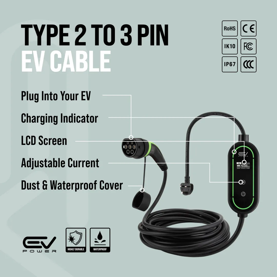 Toyota C-HR Charging Cable