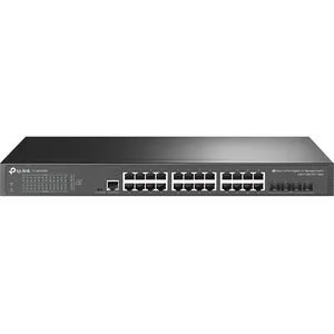 TP-Link TL-SG3428X - JetStream 24-Port Gigabit L2  Managed Switch with 4 10GE SFP  Slots