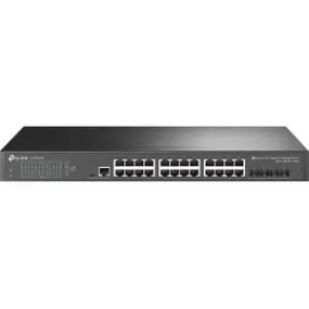 TP-Link TL-SG3428X - JetStream 24-Port Gigabit L2  Managed Switch with 4 10GE SFP  Slots