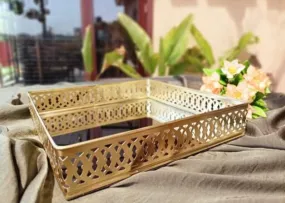 Tray Mirror AQ Square Decorative