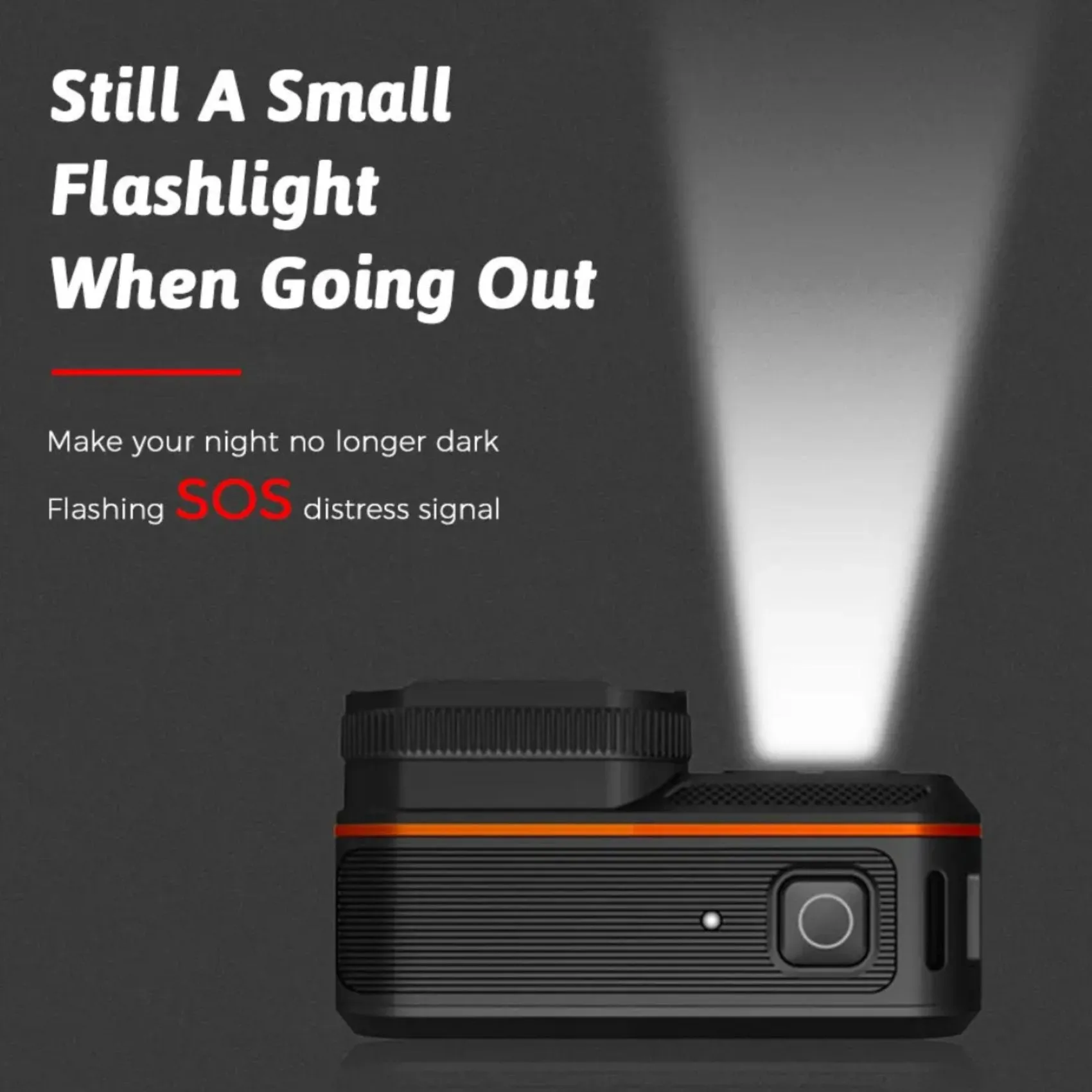 TUTT 4K 60fps 20MP Waterproof Action Camera Dash Cam 2” IPS Display IP68 Waterproof Underwater Wi-fi Motion Camera Hamlet Vlogging Hard Case 128GB SanDisk 3 in 1 SD/TF/Charging Kit