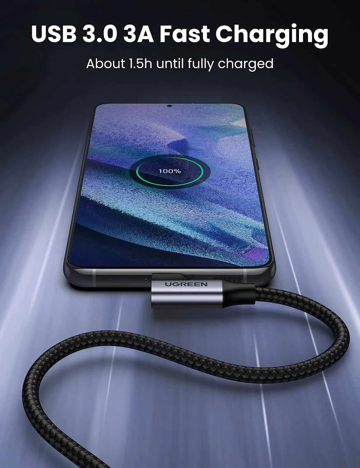 UGREEN USB to USB C Cable 3.0 Fast Charging