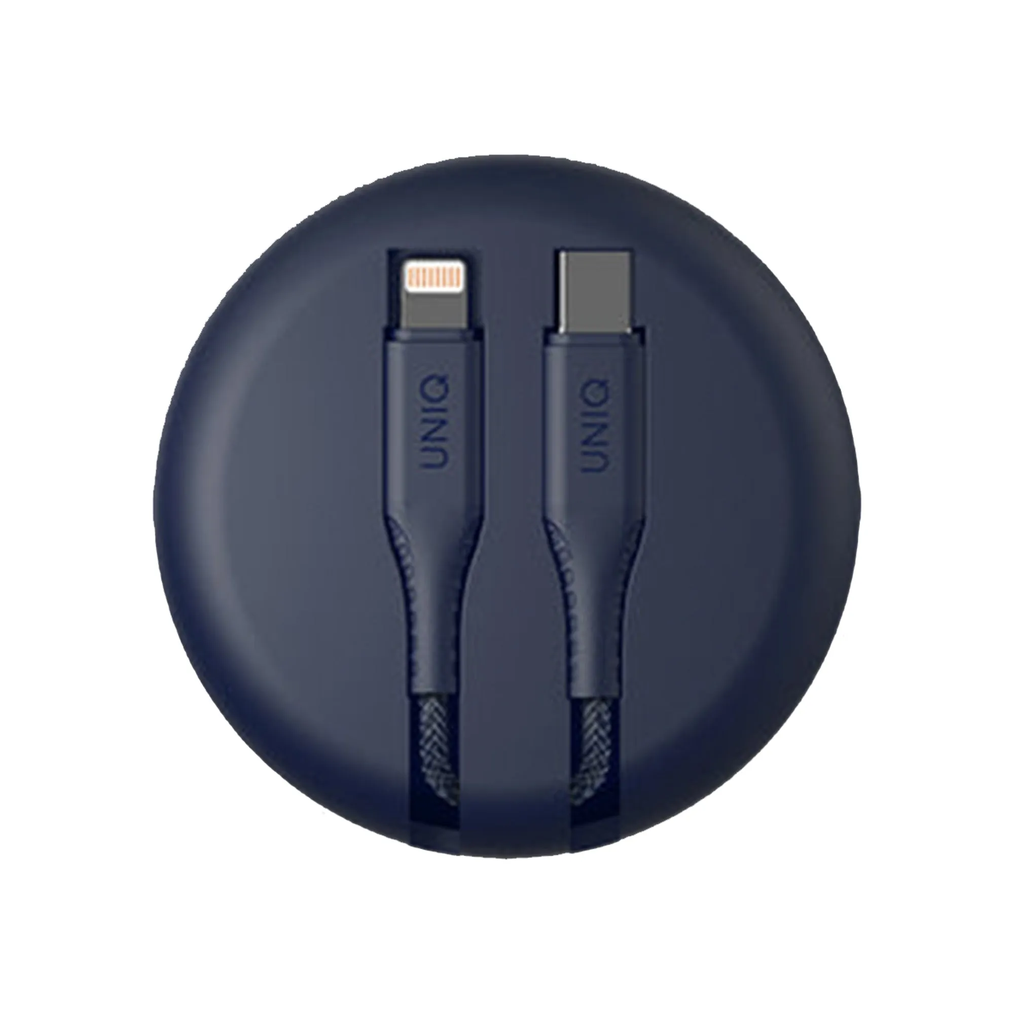 Uniq Halo Smart Cable Organiser ( USB-C to Lightning ) - Red (Barcode: 8886463666029 )