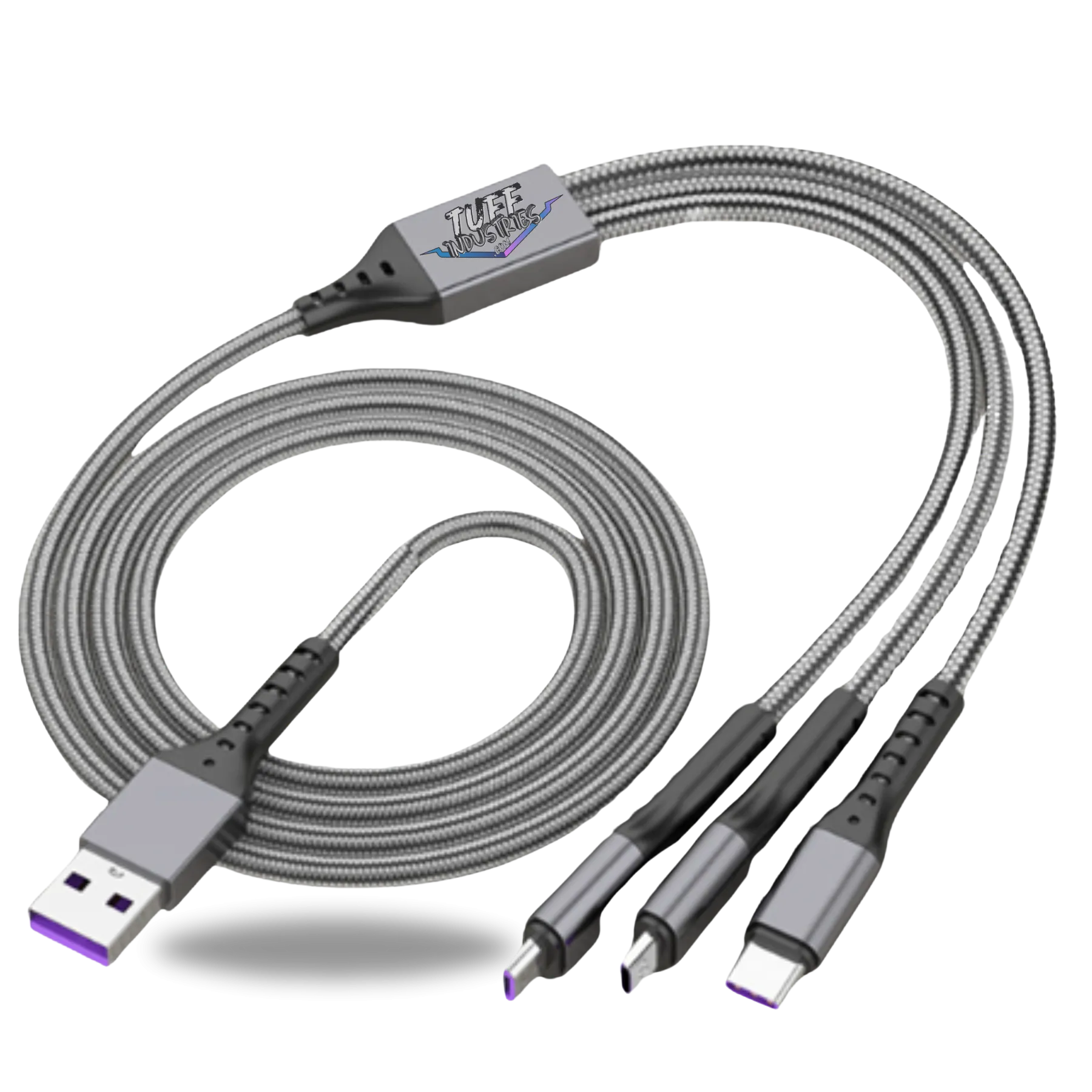 USB 3-way Charging & Data Cable (High Speed)