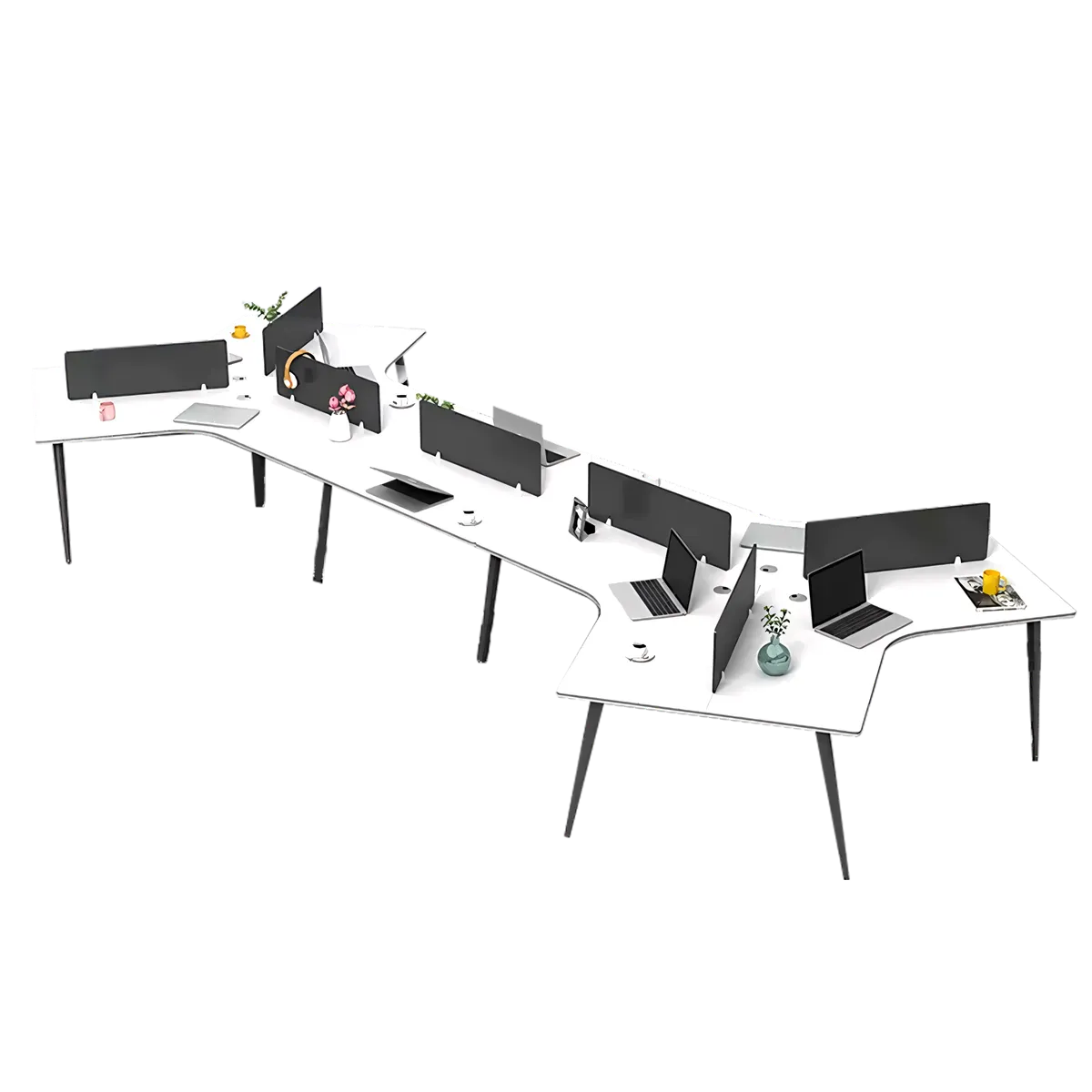 Versatile Modular Minimalist Office Desk