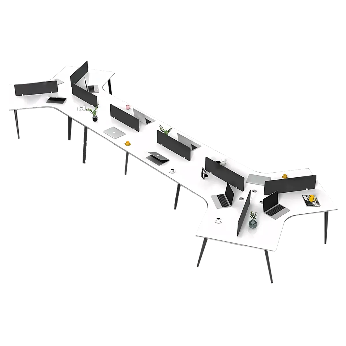 Versatile Modular Minimalist Office Desk