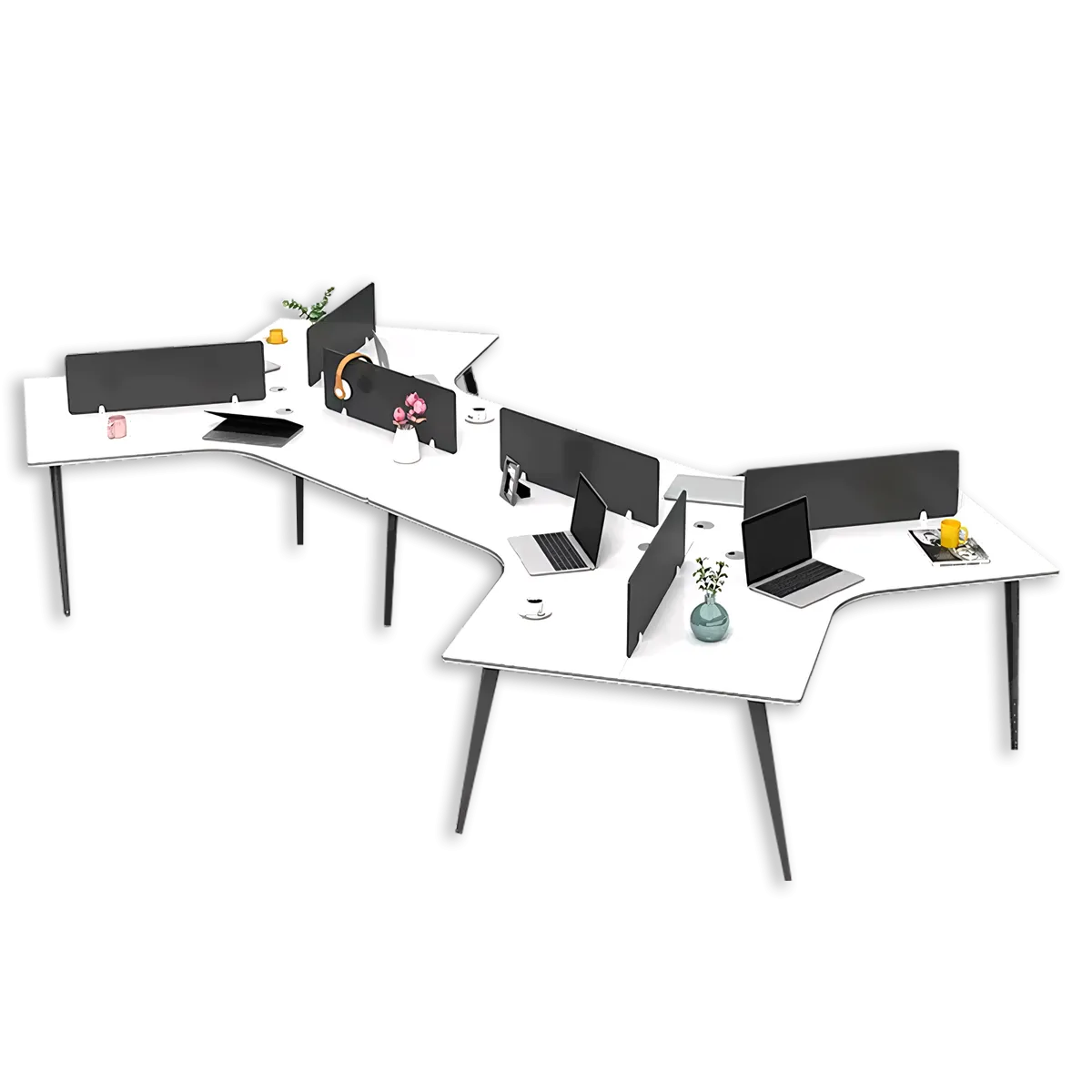Versatile Modular Minimalist Office Desk