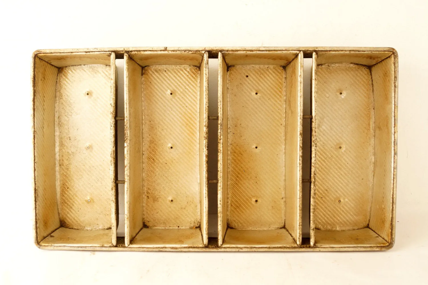 Vintage Industrial Metal Bread Pan by Chicago Metallic (c.1940s)