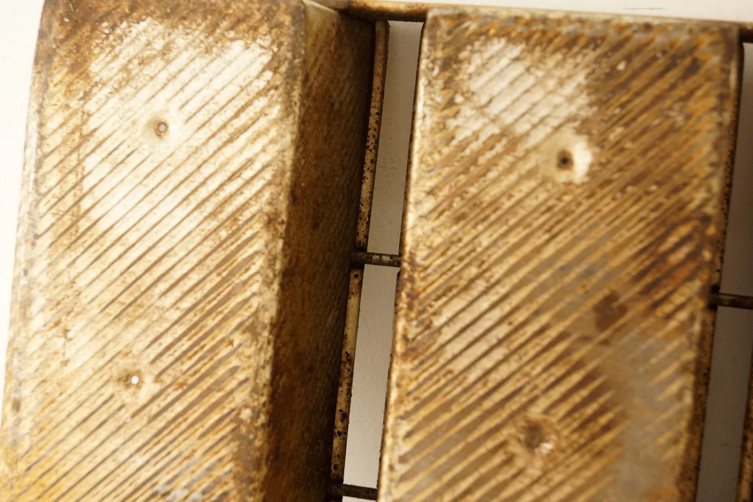 Vintage Industrial Metal Bread Pan by Chicago Metallic (c.1940s)