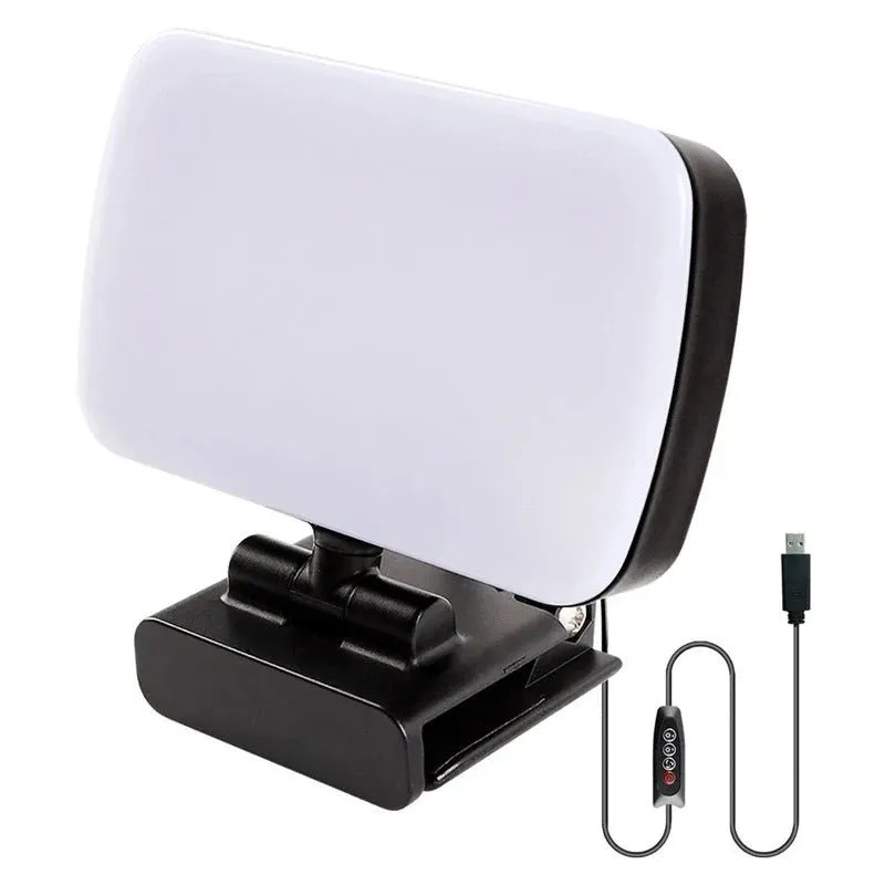 Vlog & Video Conference Lighting Kit - Small Zoom Light for Video Recording/Live Streaming/Remote Working/Distance Learning/Online Meeting/Laptop Video Conferencing and Make up