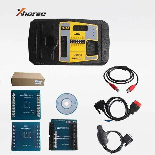 VVDI MB Machine BGA Mercedes Key Programmer & EIS / EZS 10 Adapter Set (EZS BUNDLE)