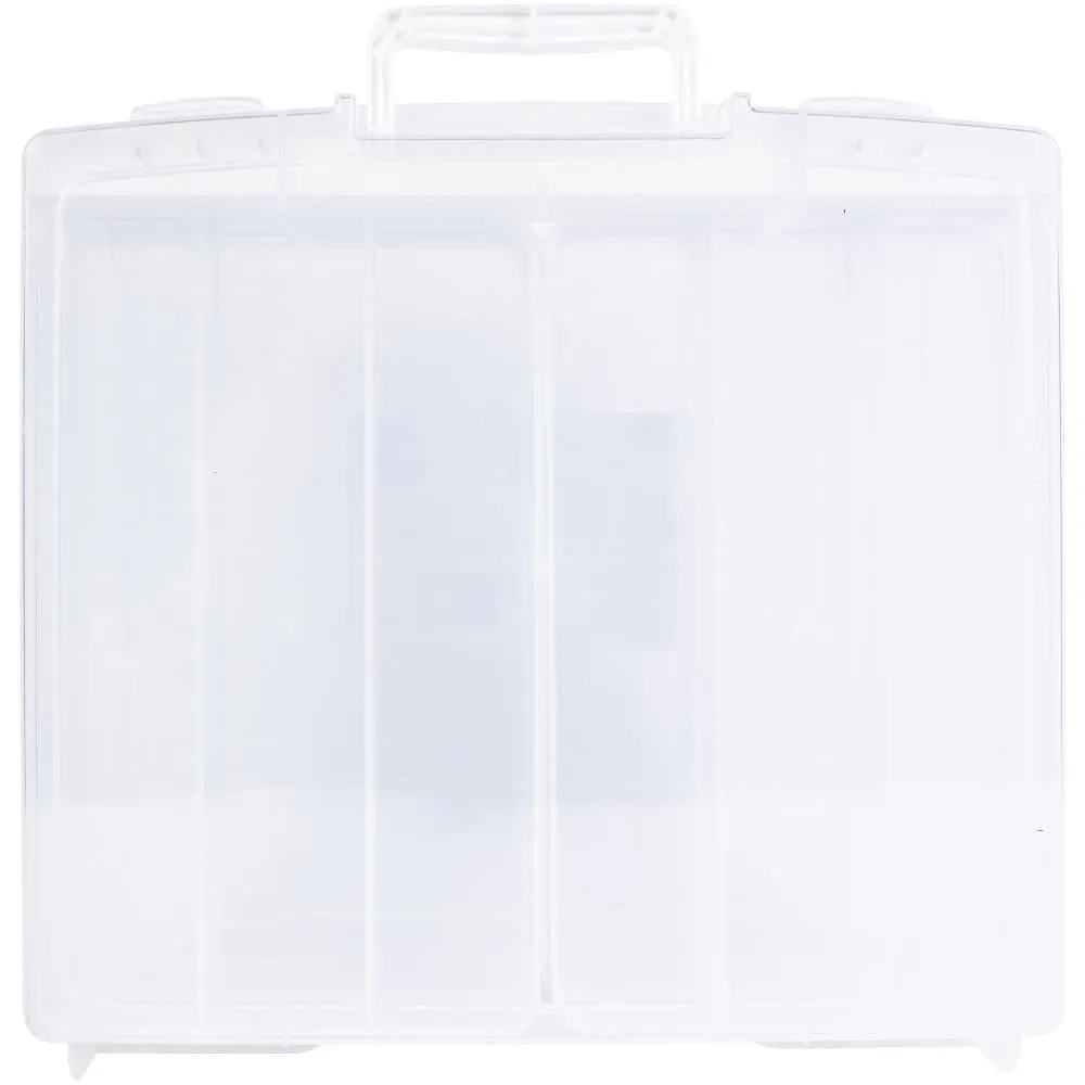 We R Washi Translucent Plastic Storage Bin 14"X13"X4.375" Case