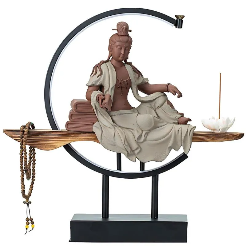 Zen Incense Burner Table Lamp